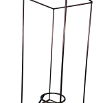 Base centro rectangular