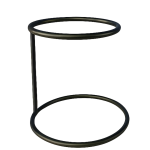 Base doble aro recta