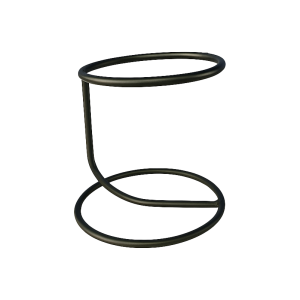 Base doble aro curva