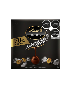 Chocolates Lindor 70% cacao (Caja 168g)
